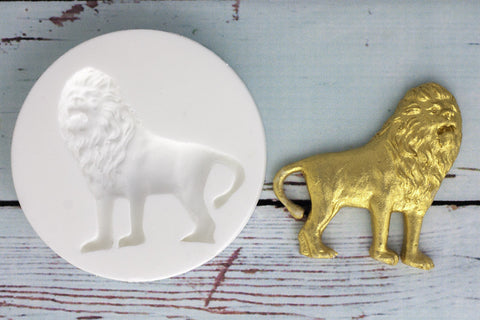 Lion  Mould - zoo animal mould-Ellam Sugarcraft cupcake cake craft Moulds For Fondant Or Chocolate