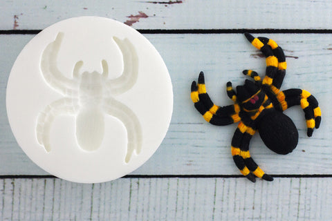 Halloween Spider Silicone craft cake cupcake Mould - Ellam Sugarcraft Moulds For Fondant Or Chocolate