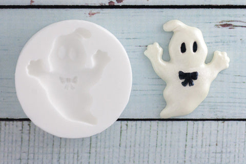 Halloween Ghost Silicone cupcake Mould - Ellam Sugarcraft Moulds For Fondant Or Chocolate