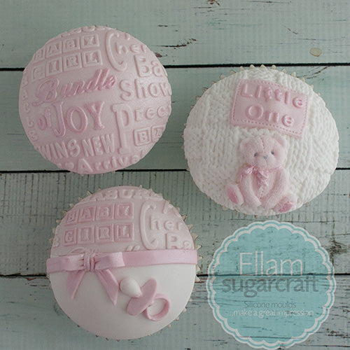 Teddy Bears, Baby Teddies Silicone Mould - Ellam Sugarcraft Moulds For Fondant Or Chocolate
