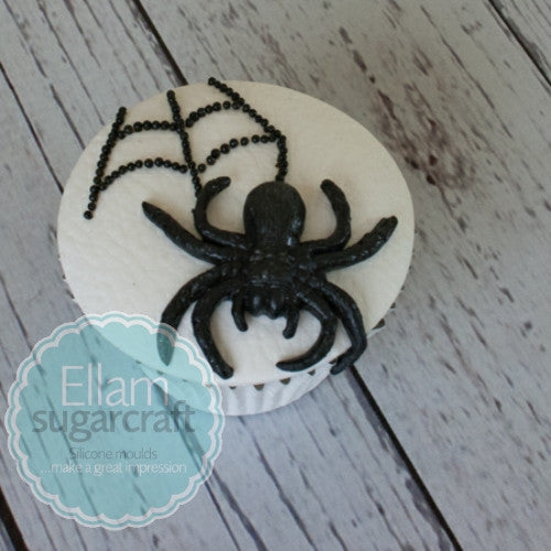 Halloween Spider cupcake - Ellam Sugarcraft cake cupcake craft Moulds For Fondant Or Chocolate