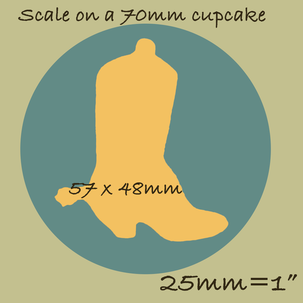 Western Cowboy Boot, line dancing Silicone Mould