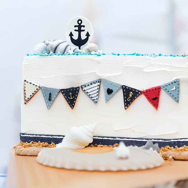 Nautical Bunting Silicone Mould