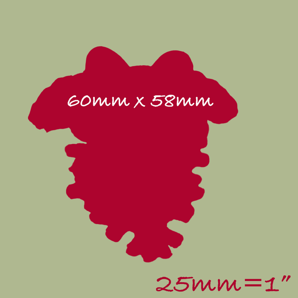 Christmas Fir cone/ Pinecone Silicone Mould