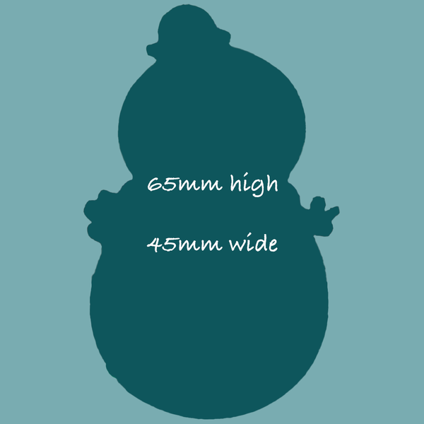 Christmas Holiday Snowman Silicone Mould