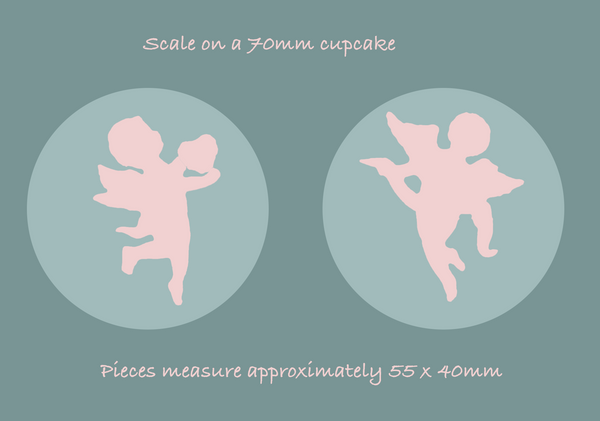 Cherubs, Angels Silicone Mould