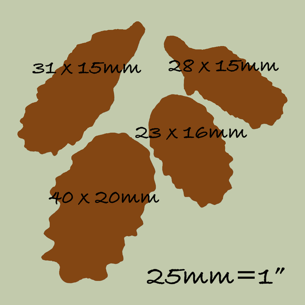 Christmas fir cones pine cone & spruce, pine fir tree branch silicone craft mould, food safe
