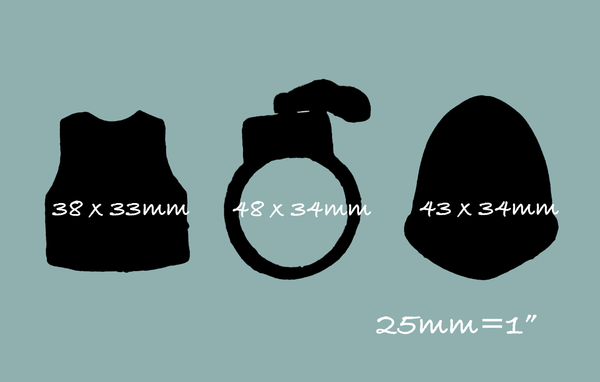 Police Helmet, Handcuffs & Vest  Silicone Mould