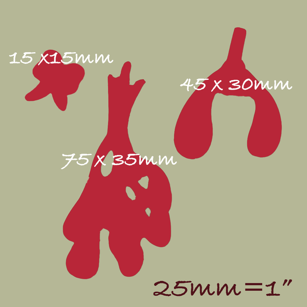 Mistletoe sprig Christmas Silicone Mould