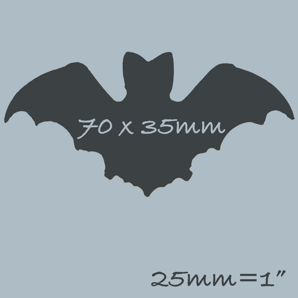 Halloween Fat Bellied Bat Silicone Mould