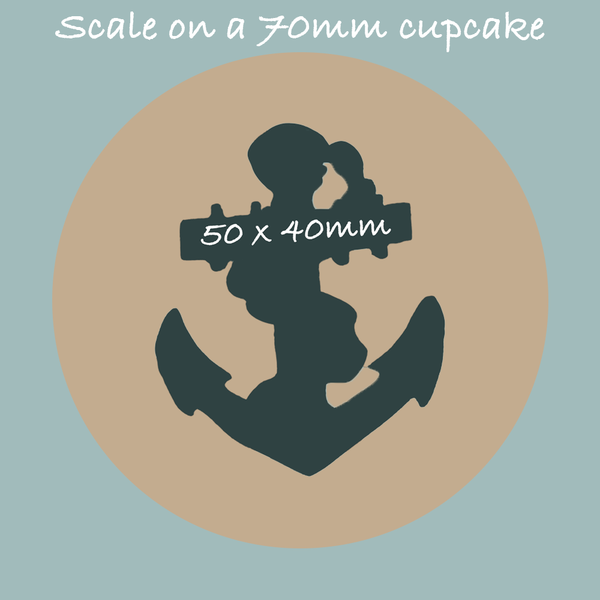 Nautical Ship's Anchor Silicone Mould