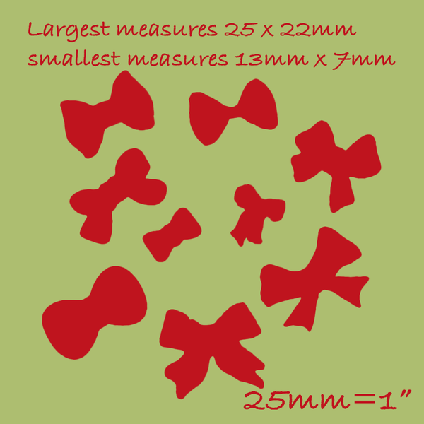 Ribbon Bows Silicone Mould