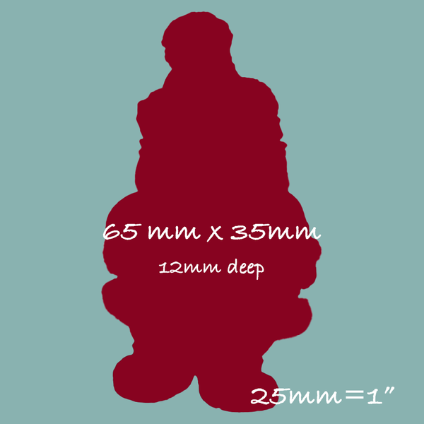 Father Christmas, Santa, Silicone Mould