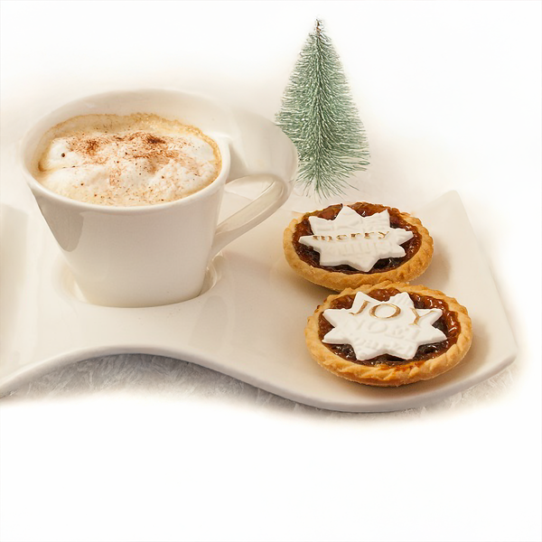 Christmas Word Cloud Silicone Texture Embossing Mat Mould