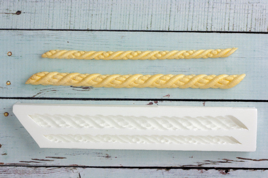 Fondant clearance rope mold