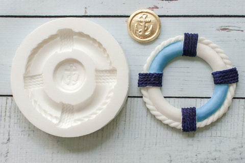  Lifebelt mould - nautical cupcake mold- Ellam Sugarcraft cupcake cake craft Moulds For Fondant Or Chocolate