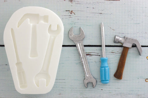 DIY Tools Silicone cupcake Mould - fathers day mold- Ellam Sugarcraft Moulds For Fondant Or Chocolate