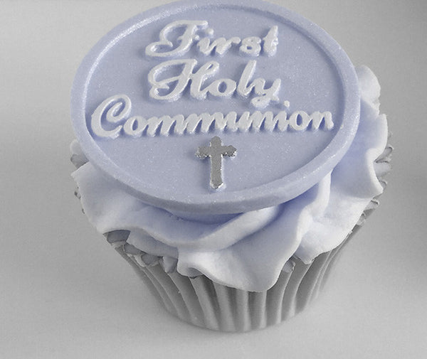 First Holy Communion Cupcakes - Ellam Sugarcraft Moulds For Fondant Or Chocolate