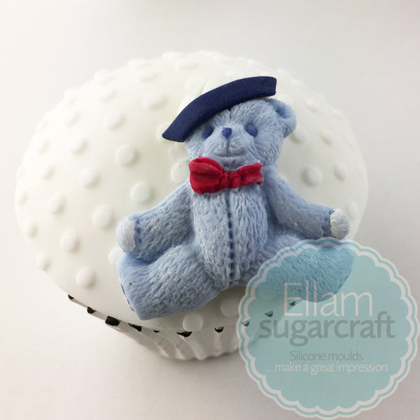 Teddy Bears, Baby Teddies Silicone Mould - Ellam Sugarcraft Moulds For Fondant Or Chocolate